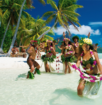 Dream cruises in the Polynesian islands.